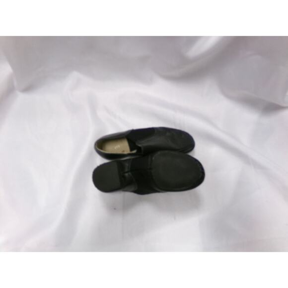 Pre-Owned Jazz Shoes Black Dance Class Girls 6M Slip On Leather Split Sole - Picture 4 of 4